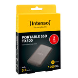 Intenso Lesen/Schreiben bis zu 1000 MB/s/2TB Marrone