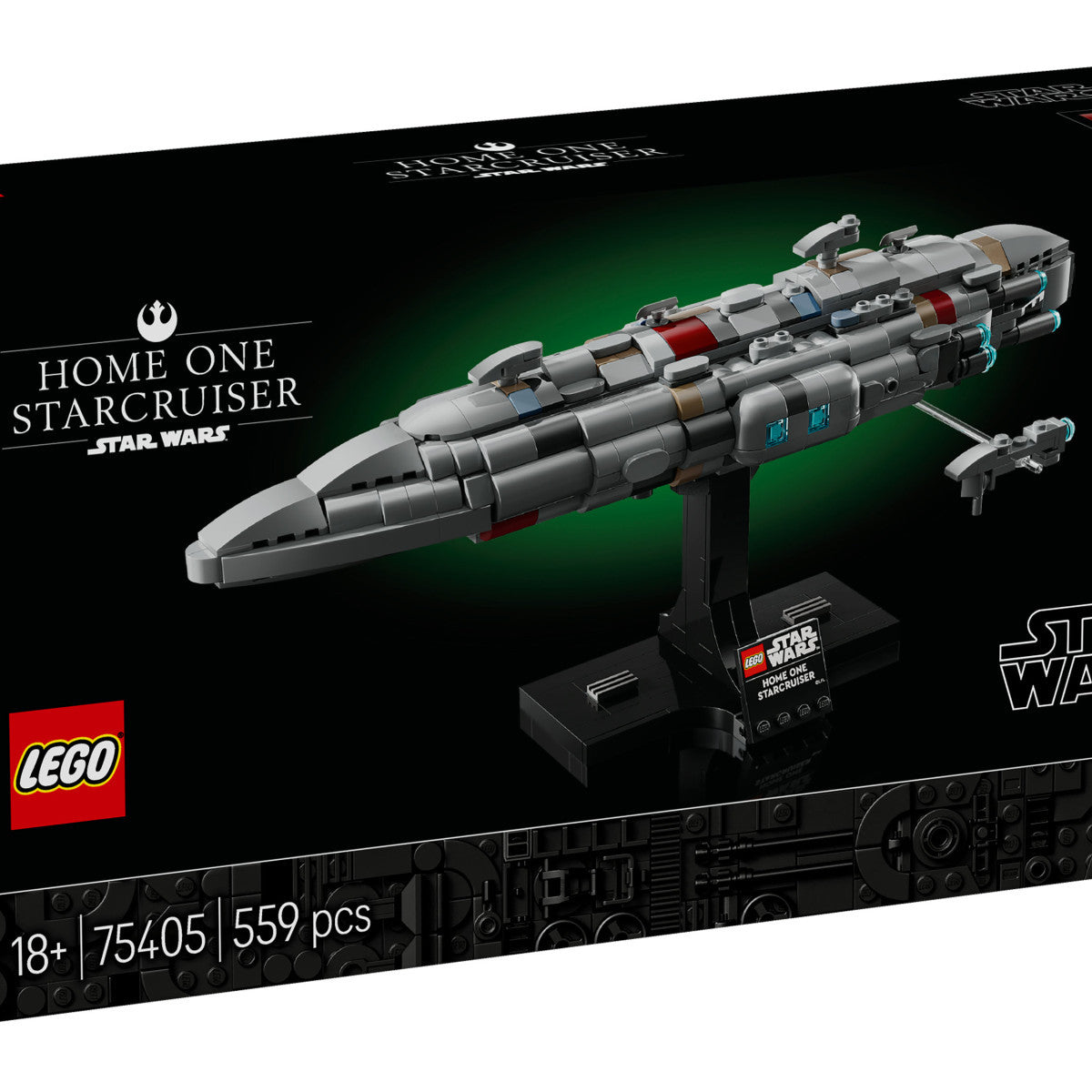 LEGO Star Wars Home One Starcruiser 75405 Set Costruzione 559 Pezzi Adulti