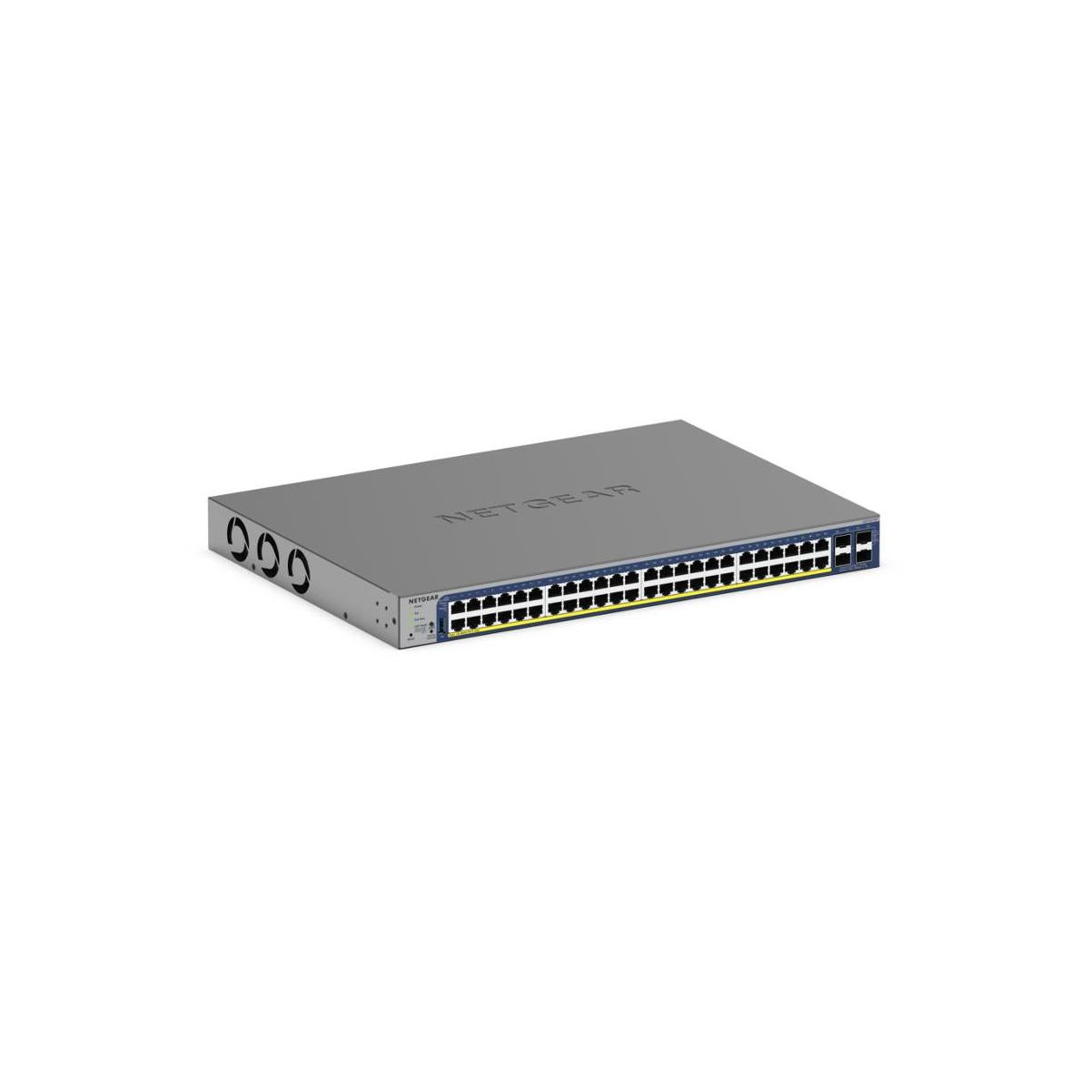 NETGEAR GS752TXP Gestito L2/L3/L4 10G Ethernet (100/1000/10000) Supporto Power over Ethernet (PoE) Nero