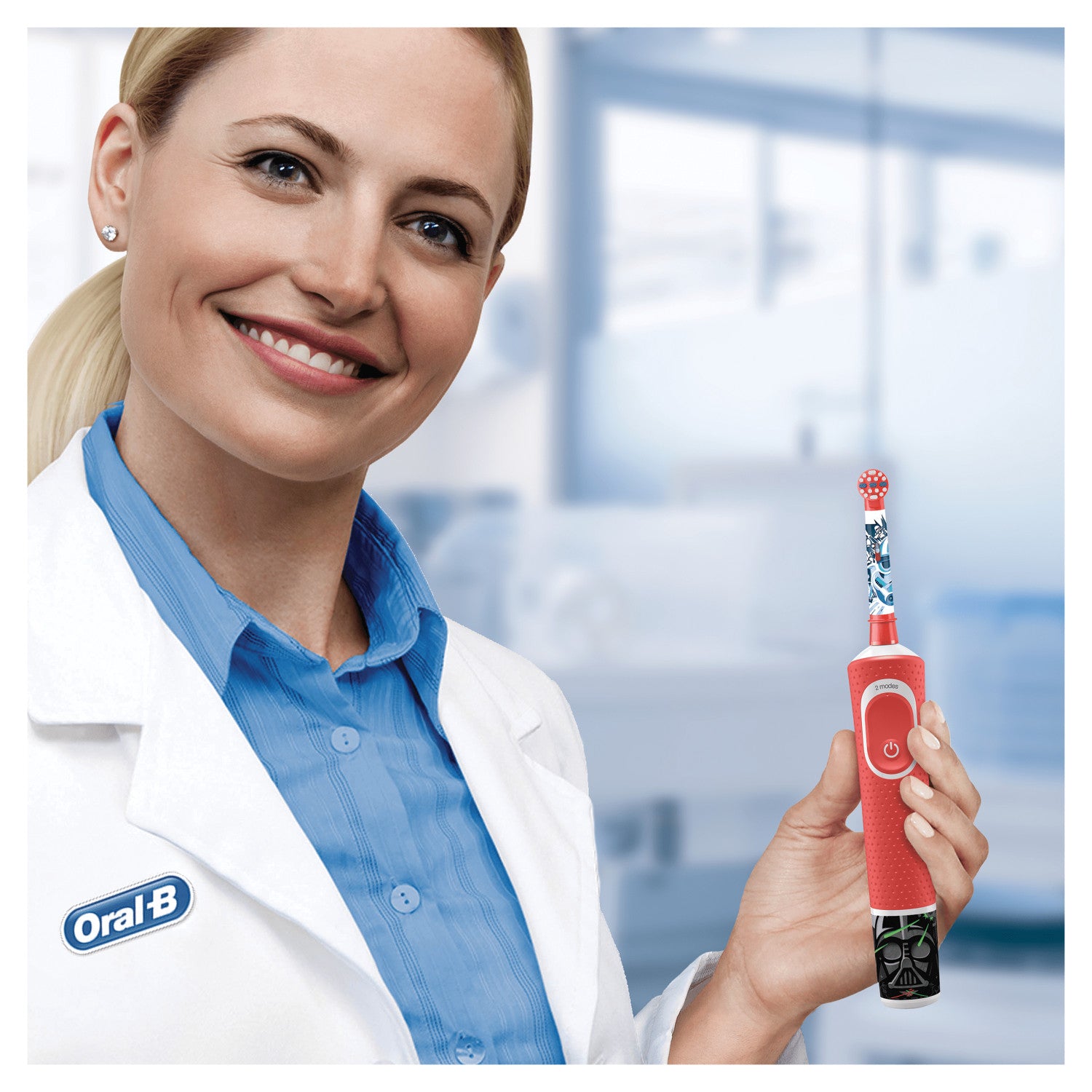 Oral-B 80352667 testina per spazzolino 3 pz Blu, Bianco