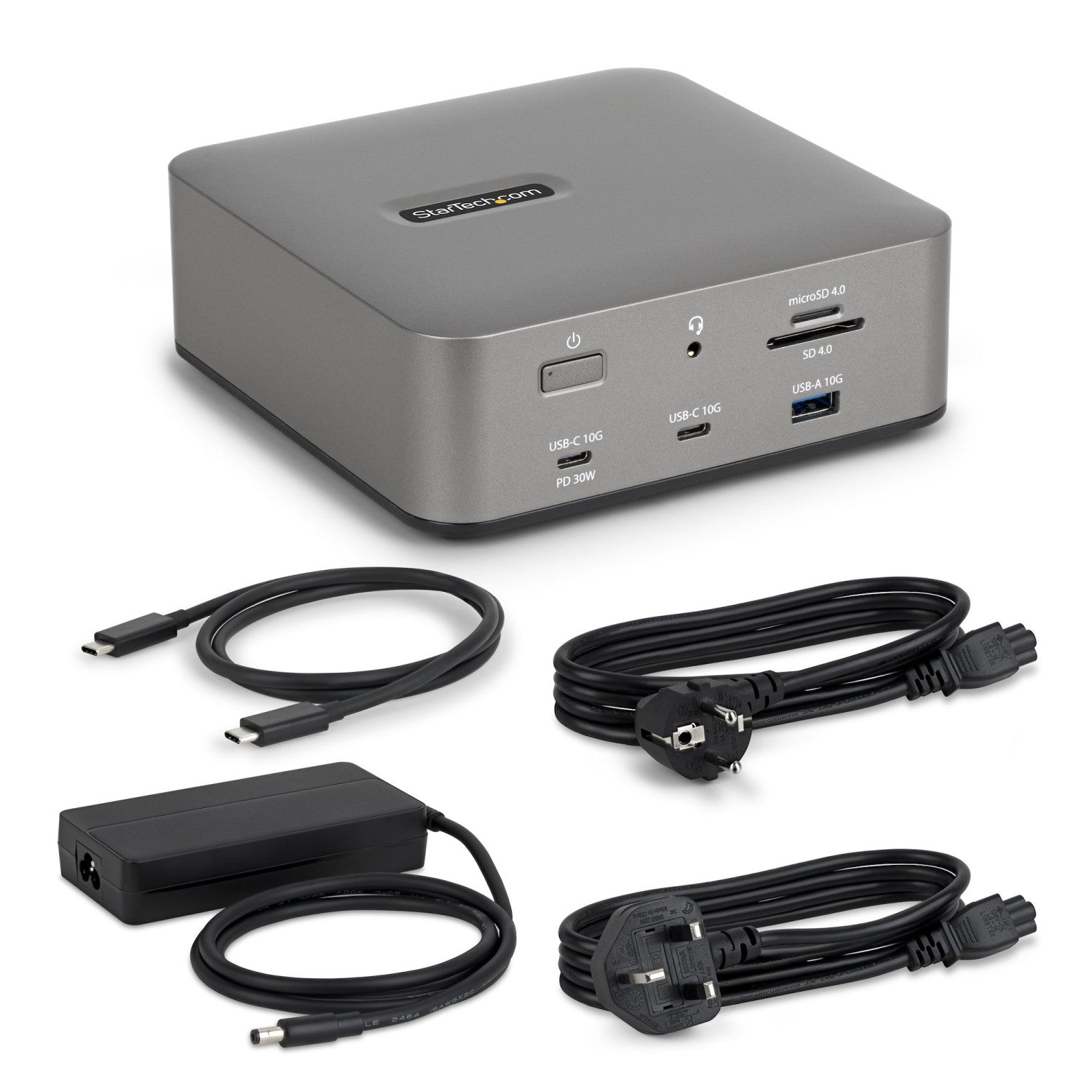 StarTech.com 215UE-TB5USB4DOCK replicatore di porte e docking station per laptop Cablato Thunderbolt 5 Grigio