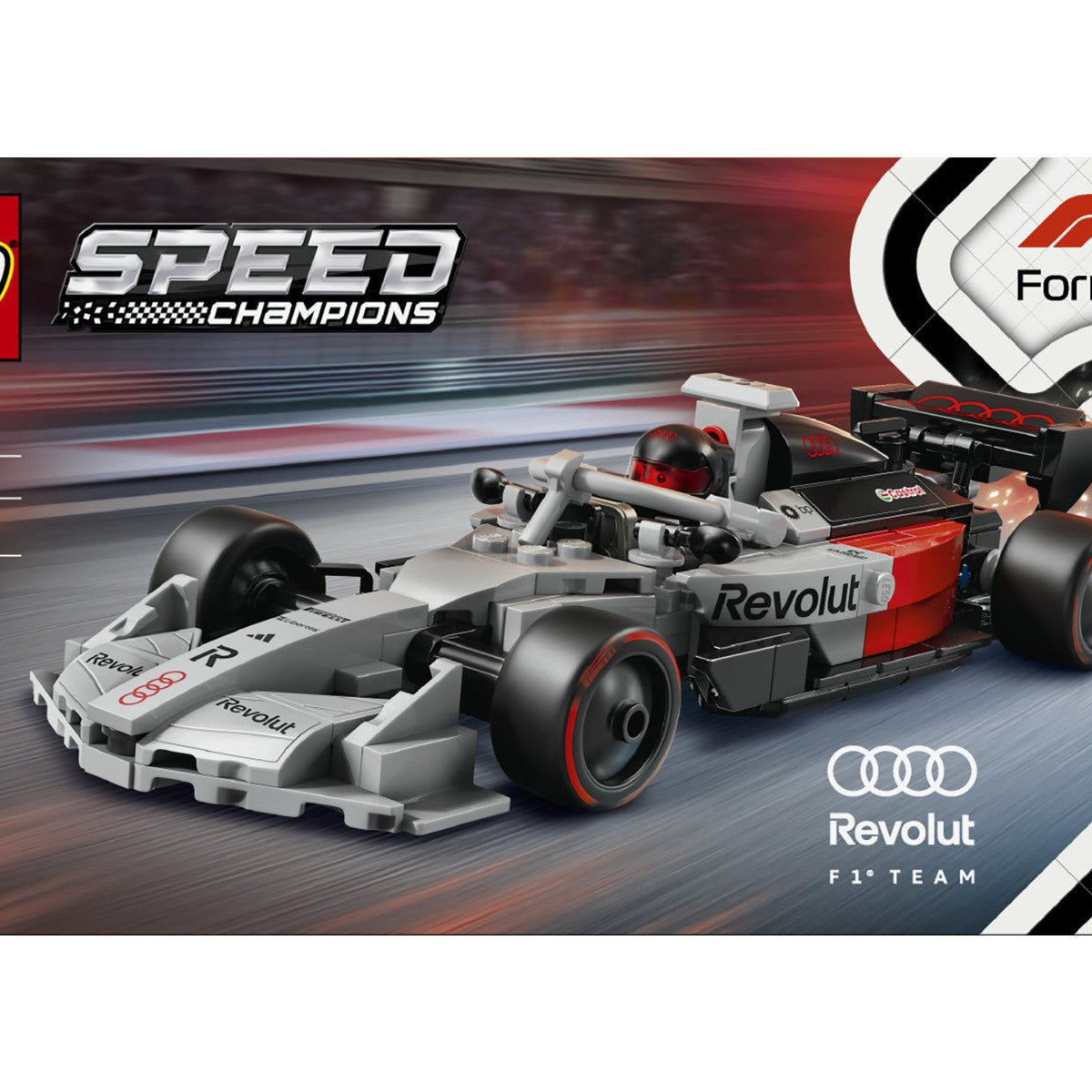 LEGO Speed Champions Auto da Corsa Audi Revolut F1 Team R26 77259 216 Pezzi