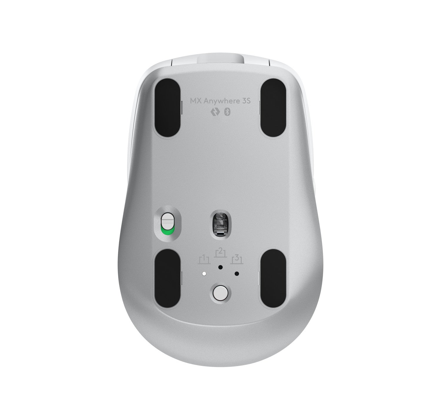 Logitech MX Anywhere 3S mouse Mano destra RF senza fili Bluetooth Laser 8000 DPI