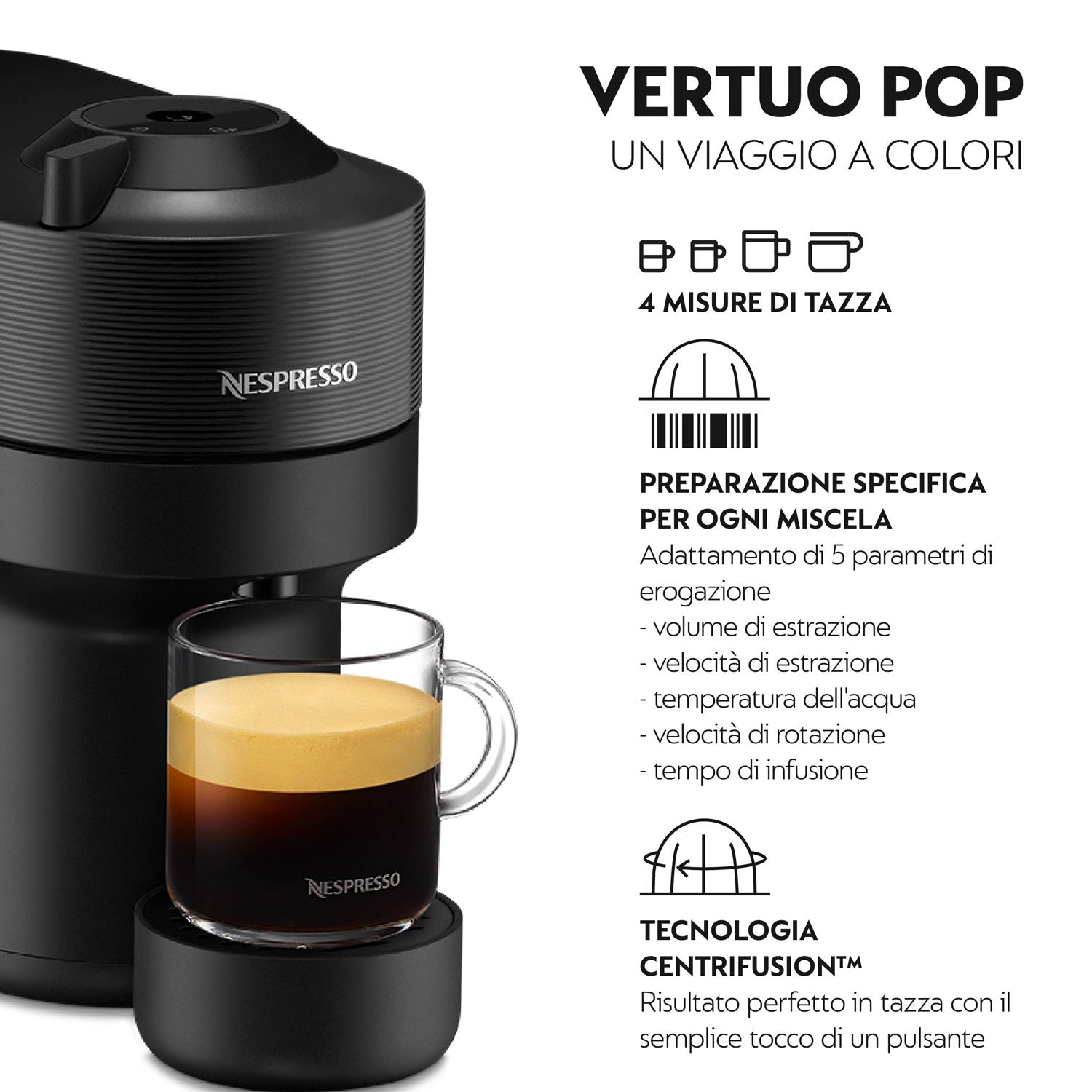 De Longhi ENV90.B Macchina per Caffe' a Capsule 0,56 L Nero