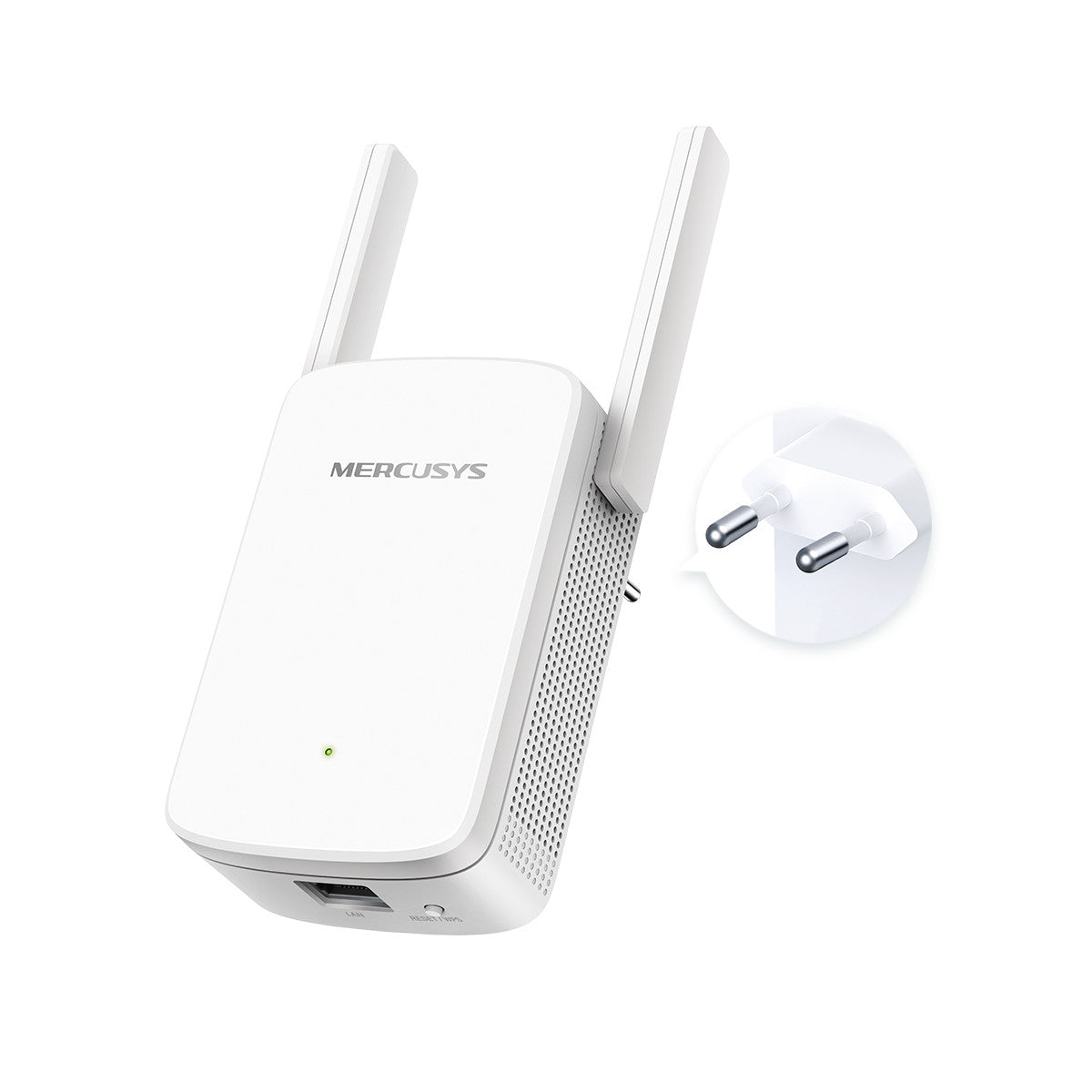 Mercusys ME30 moltiplicatore di rete Ripetitore di rete Bianco 10, 100 Mbit/s
