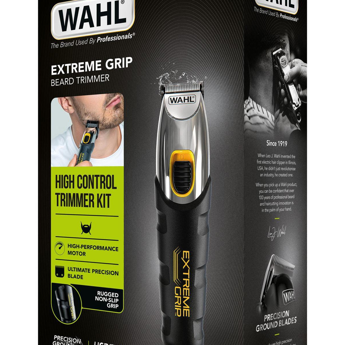 Wahl Extreme Grip CA/Batteria 1,1 cm Nero, Acciaio inox