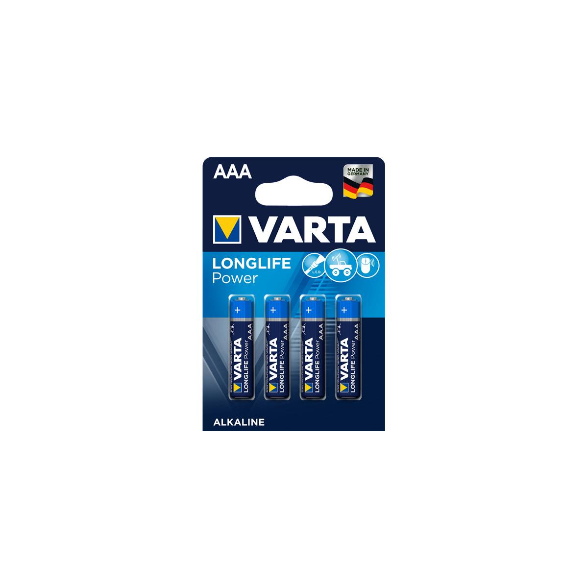 Varta Longlife Power AAA Batteria monouso Mini Stilo AAA Alcalino