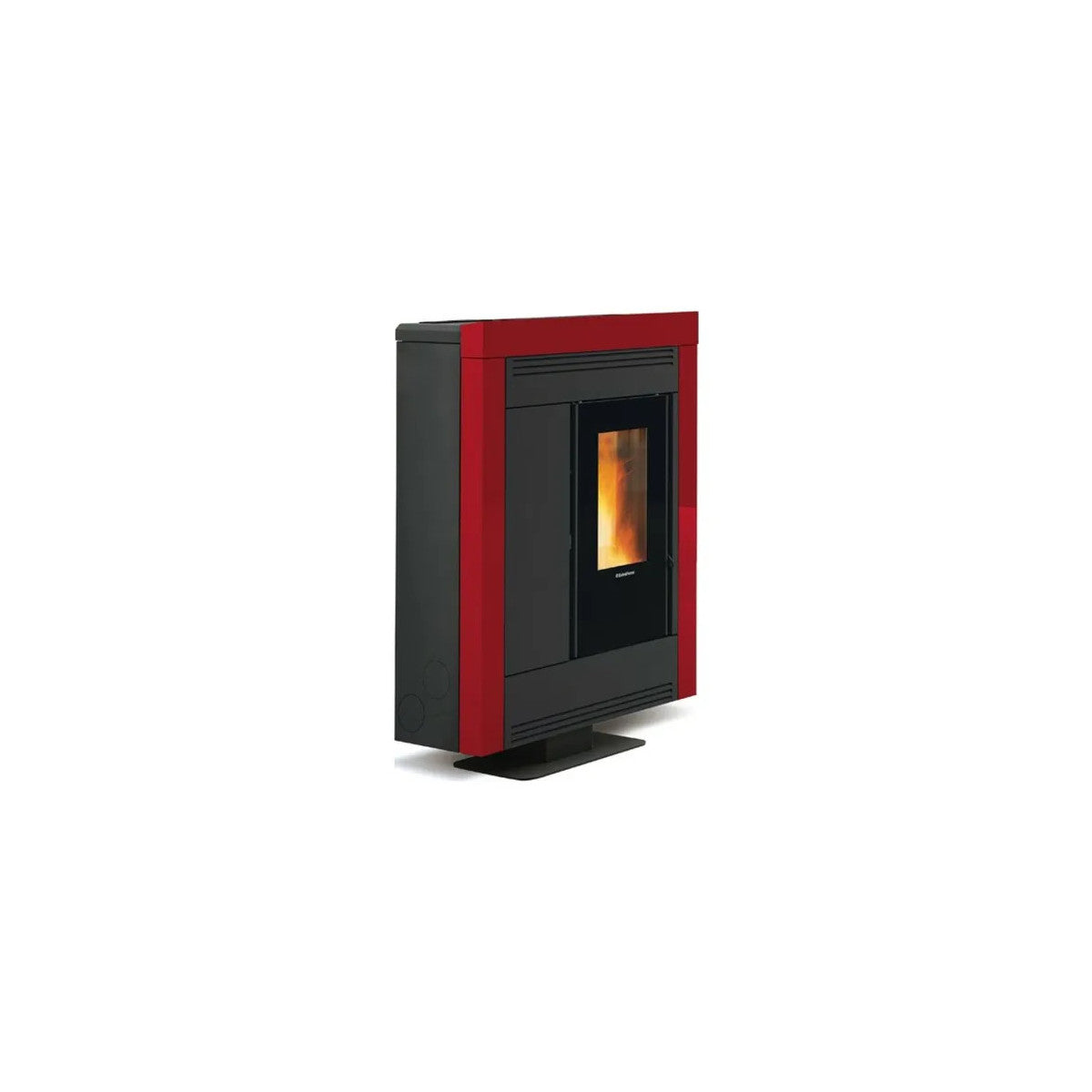 Extraflame Stufa a Pellet Souvenir Plus Steel 5.0 Bordeaux 10 kW Canalizzabile Classe A