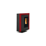 Extraflame Stufa a Pellet Souvenir Plus Steel 5.0 Bordeaux 10 kW Canalizzabile Classe A