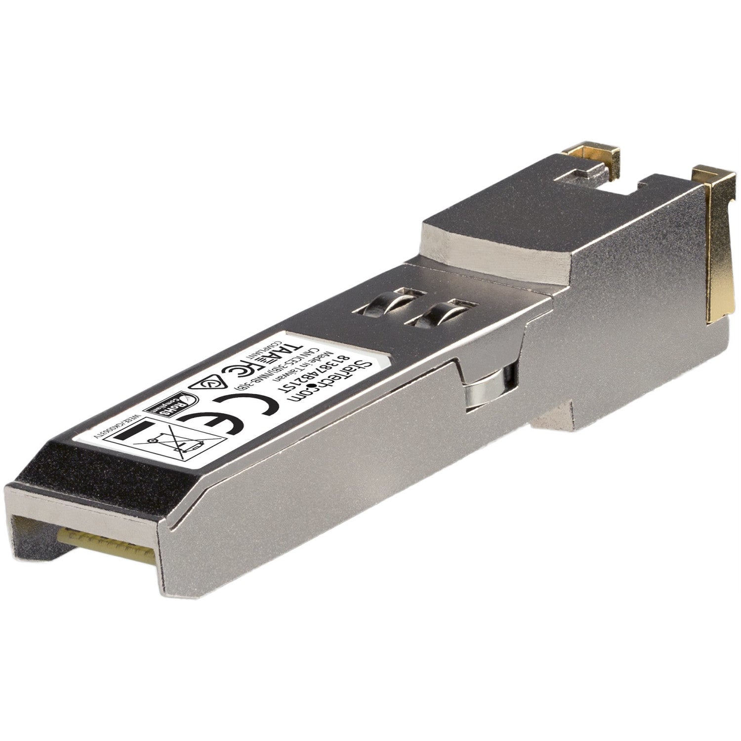 StarTech.com 813874B21ST modulo del ricetrasmettitore di rete Rame 10000 Mbit/s SFP
