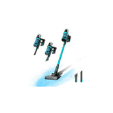 Cecotec Conga Rockstar 1500 Horizon Genesis XL Aspirapolvere elettrica Batteria Secco Senza sacchetto Nero, Blu