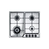 De Longhi FFA 46 ASDV piano cottura Acciaio inox Da incasso 60 cm Gas 4 Fornelli