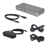 StarTech.com 208UE-USB4-DOCK replicatore di porte e docking station per laptop Cablato Grigio