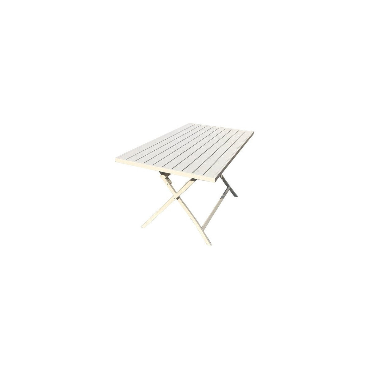 Amicasa Tavolo Da Esterno Pieghevole Da Giardino LS IT 10 Lerici Alluminio Antracite Opaco 130x77x76 Cm