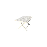 Amicasa Tavolo Da Esterno Pieghevole Da Giardino LS IT 10 Lerici Alluminio Antracite Opaco 130x77x76 Cm
