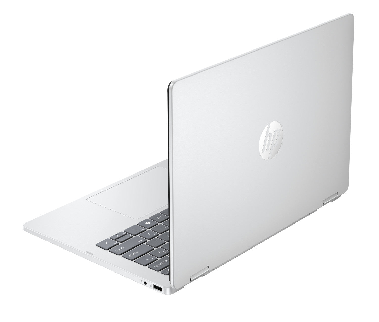 HP OmniBook 5 Flip 2-in-1 Laptop 14-fp0012nlx Intel Core i3 i3-1315U 35,6 cm (14 pollici) Touch screen 2K 8 GB LPDDR5-SDRAM 512 GB SSD Wi-Fi 6 (802.11ax) Windows 11 Home Argento