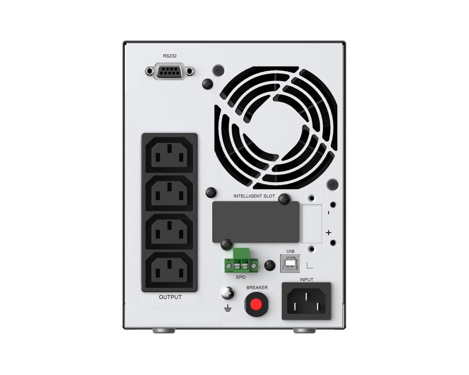 Conceptronic ZEUS52E1K gruppo di continuità UPS Doppia conversione online 1 kVA 900 W 4 presa e AC