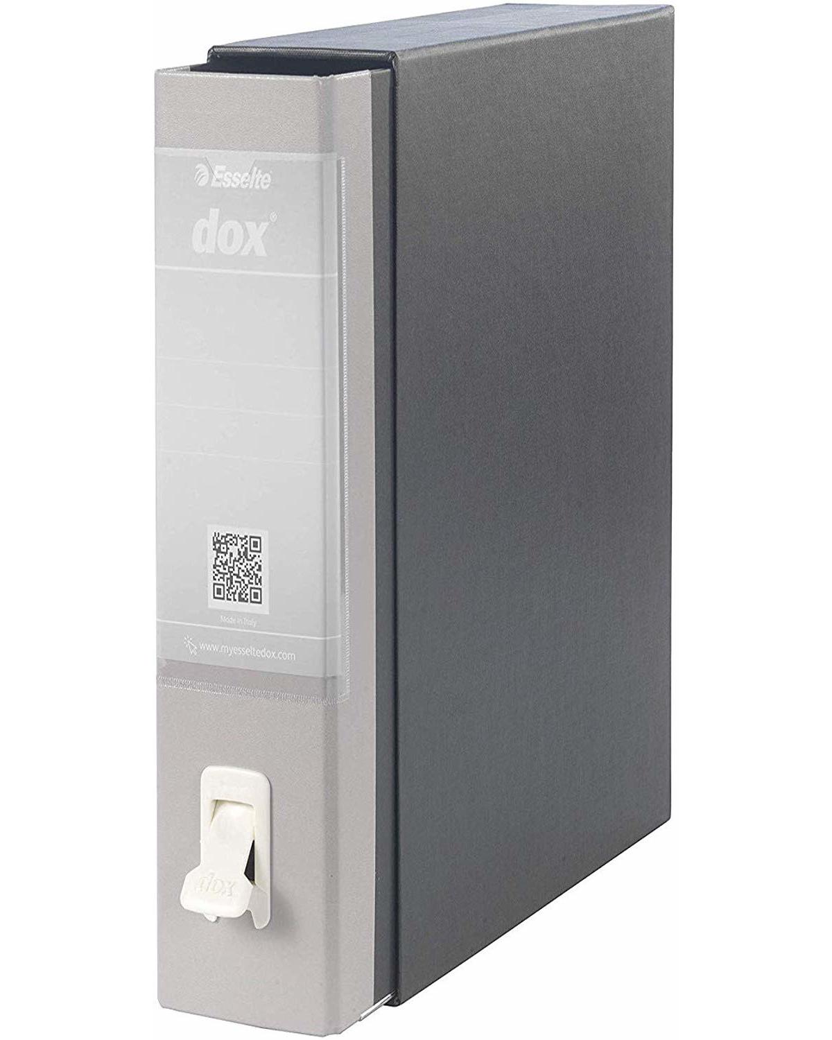 Esselte Dox 2 raccoglitore ad anelli A4 Grigio
