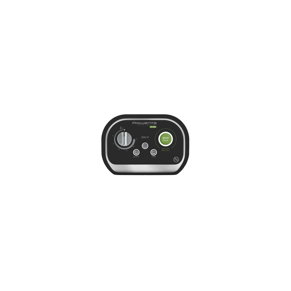 Rowenta SO9266 Interno Nero 2000 W Riscaldatore ambiente elettrico con ventilatore