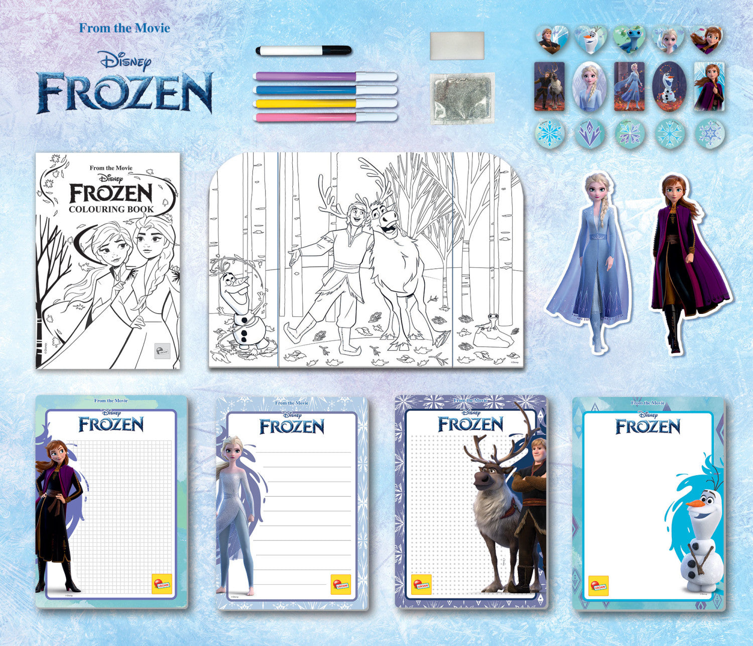 Liscianigiochi 92925 Zainetto Disney Frozen zaino Multicolore