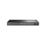 TP-Link Omada SG3428XPP-M2 switch di rete Gestito L2 2.5G Ethernet (100/1000/2500) Supporto Power over Ethernet (PoE) 1U Nero