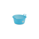 Stefanplast Bacinella Tonda Azzurra in Polietilene Linea Primavera Diametro 45 cm 20 Lt