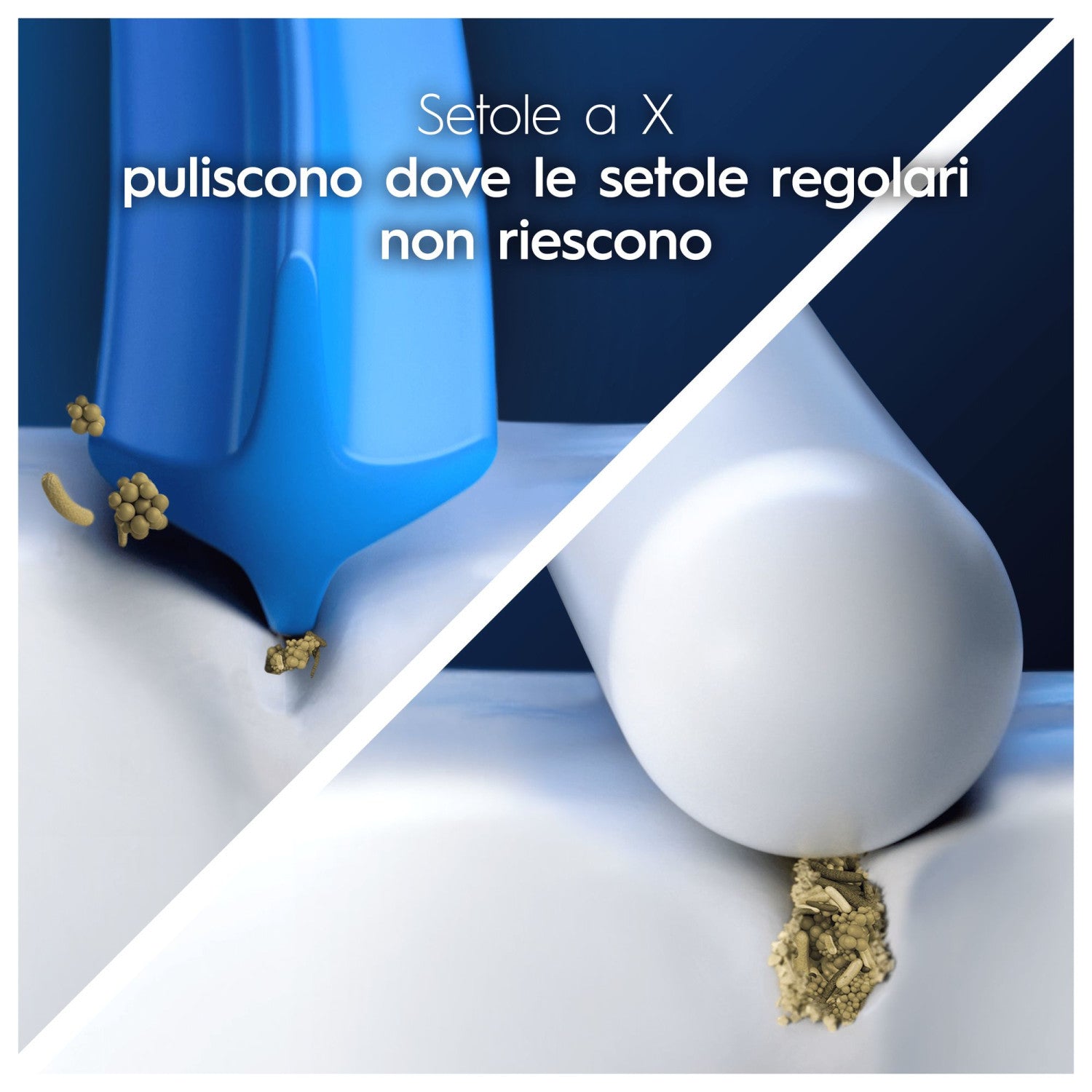Oral-B Pro Cross Action 5 pz Testine di ricambio Nero
