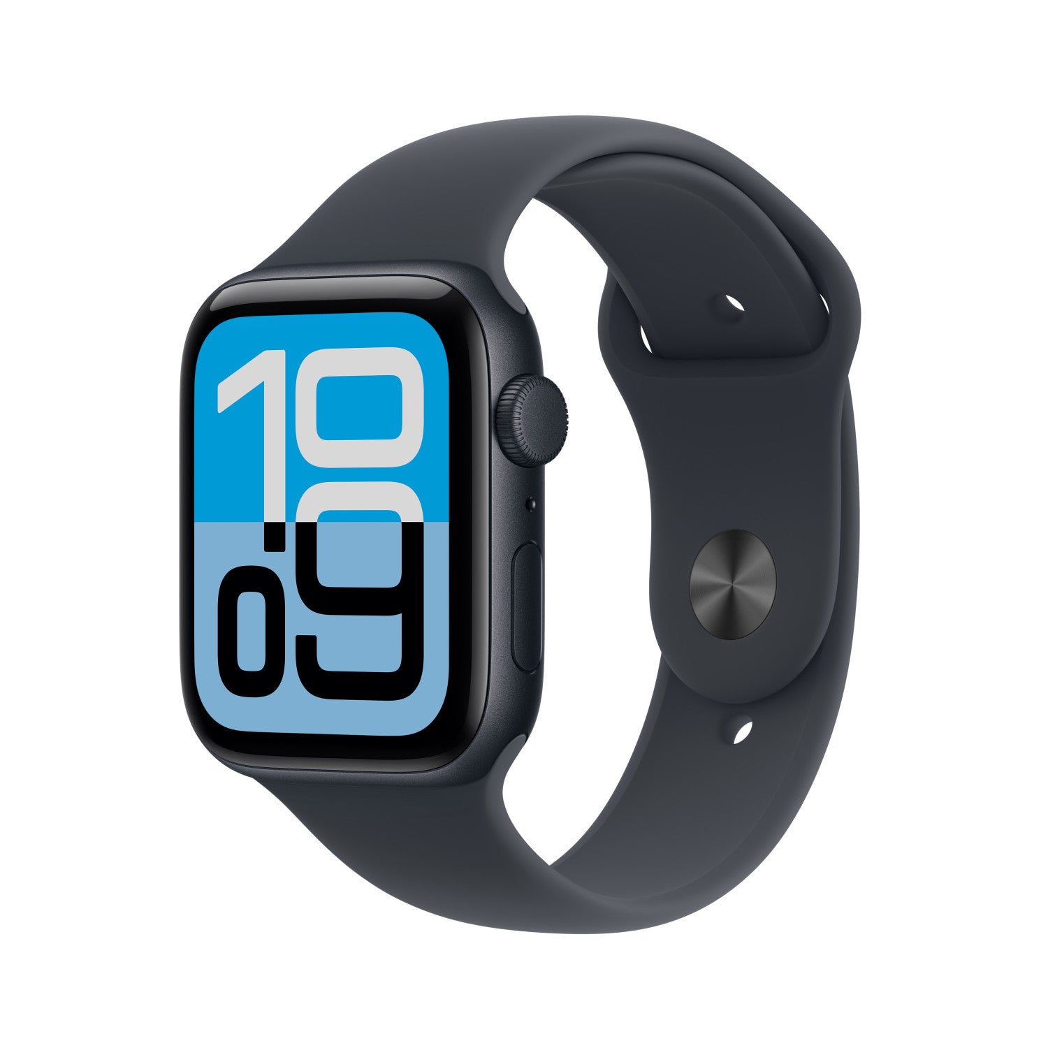Apple Watch SE (3nd generation) SE 3 GPS 44mm Cassa Alluminio Mezzanotte con Sport Band Mezzanotte - S/M Venduto come Grado B 0195950388336