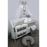 Baby Idea 3-Teiliges Bettwäsche-Set Sterne