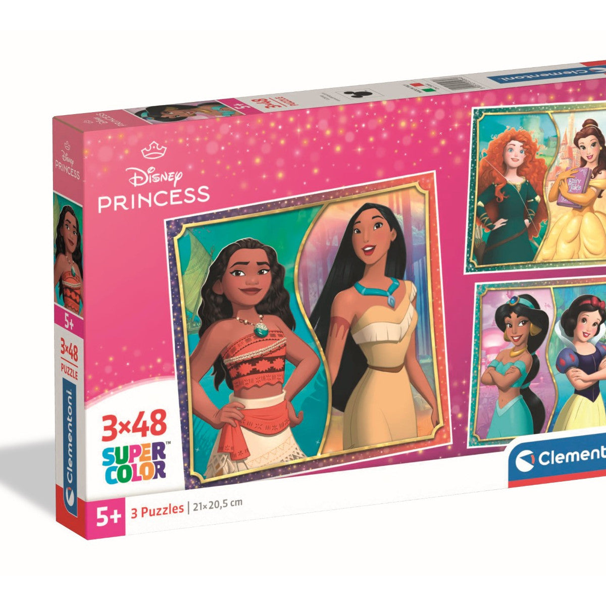 Clementoni 25064 puzzle DISNEY PRINCESS Super Color