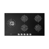 De'Longhi NSL 590D NCM piano cottura Nero Da incasso 90 cm Gas 5 Fornelli
