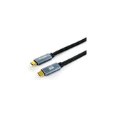 Equip 128359 Cavo USB 3.2 Gen 2 da C a C, M/M, 3,0 m, PD100W , 4K/60Hz, 10Gbps, nero