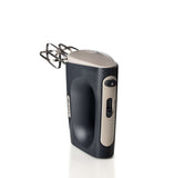 Ariete 1545 Sbattitore Breakfast, 450W, 5 velocità, Funzione turbo, 2 fruste, Dark e Sahara Grey