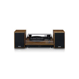 Lenco LS 100WD piatto audio Giradischi con trasmissione a cinghia Nero. Quercia Automatico