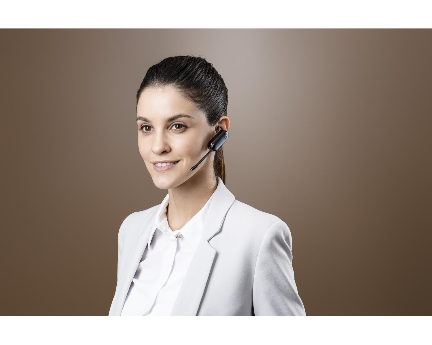Yealink WH67 Teams Auricolare Wireless Headset per Videoconferenze Nero