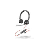 HP 8X222AA Cuffie Cablato a Padiglione Ufficio USB tipo-C Nero