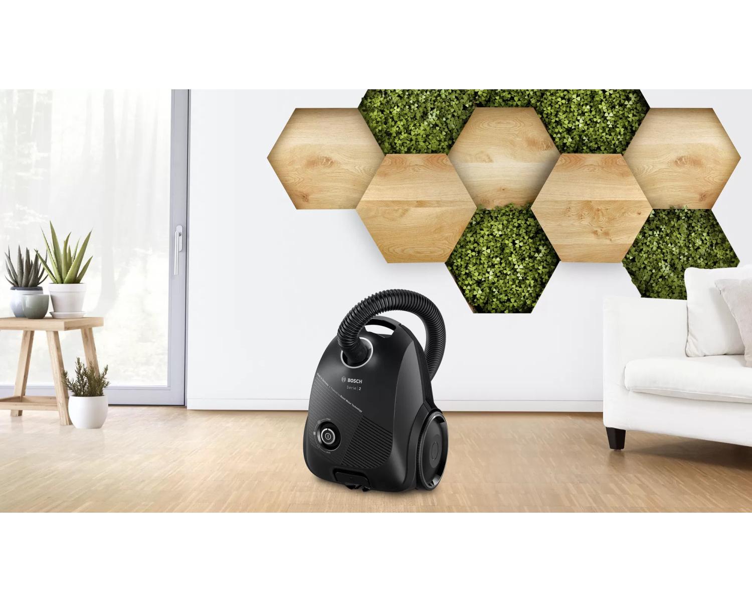 Bosch Serie 2 BGLS2BA1 aspirapolvere a traino 35 L A cilindro Secco 600 W Sacchetto per la polvere