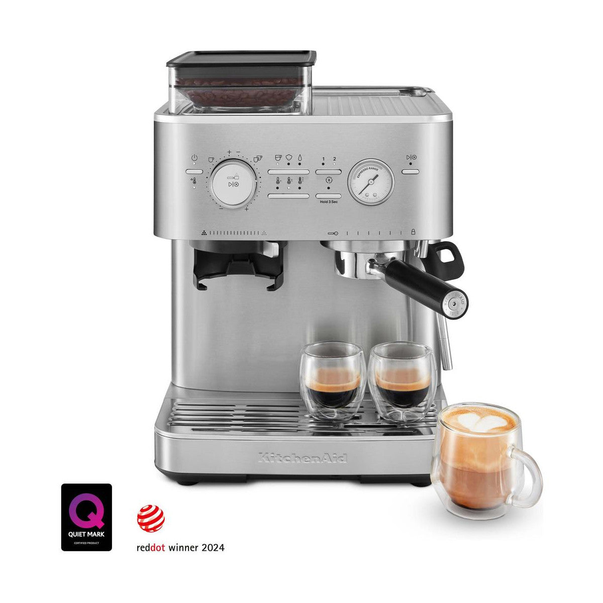 KitchenAid 5KES6551ESX Automatica/Manuale Macchina per espresso 2,5 L