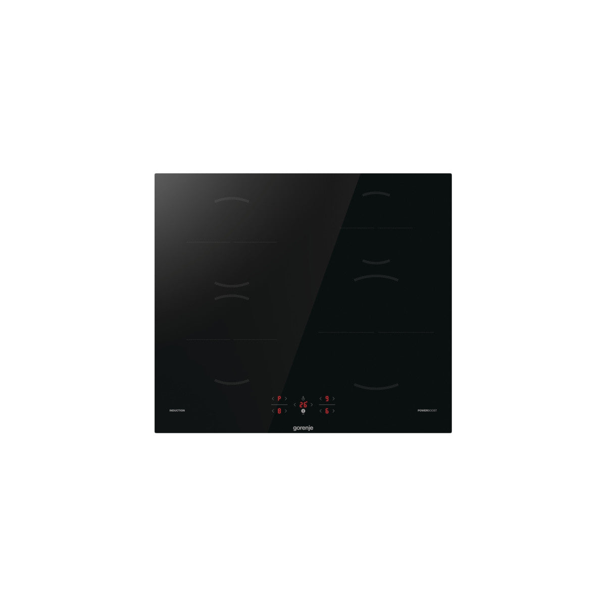 Gorenje GI601FMC Nero Da incasso 60 cm Piano cottura a induzione 4 Fornelli