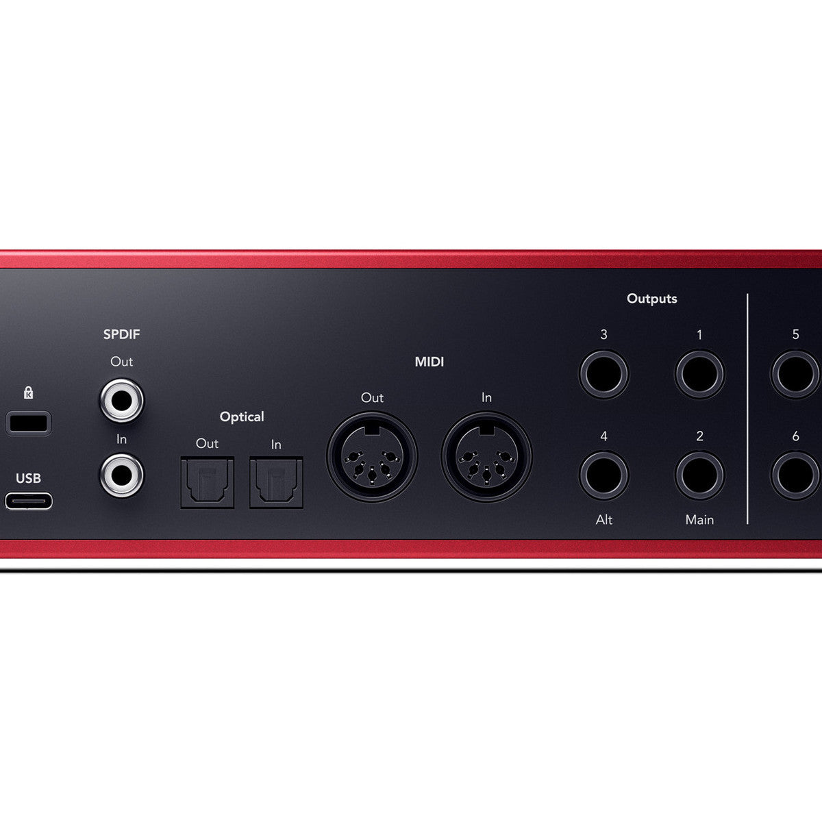 Focusrite Scarlett 16i16 Interfaccia audio Red