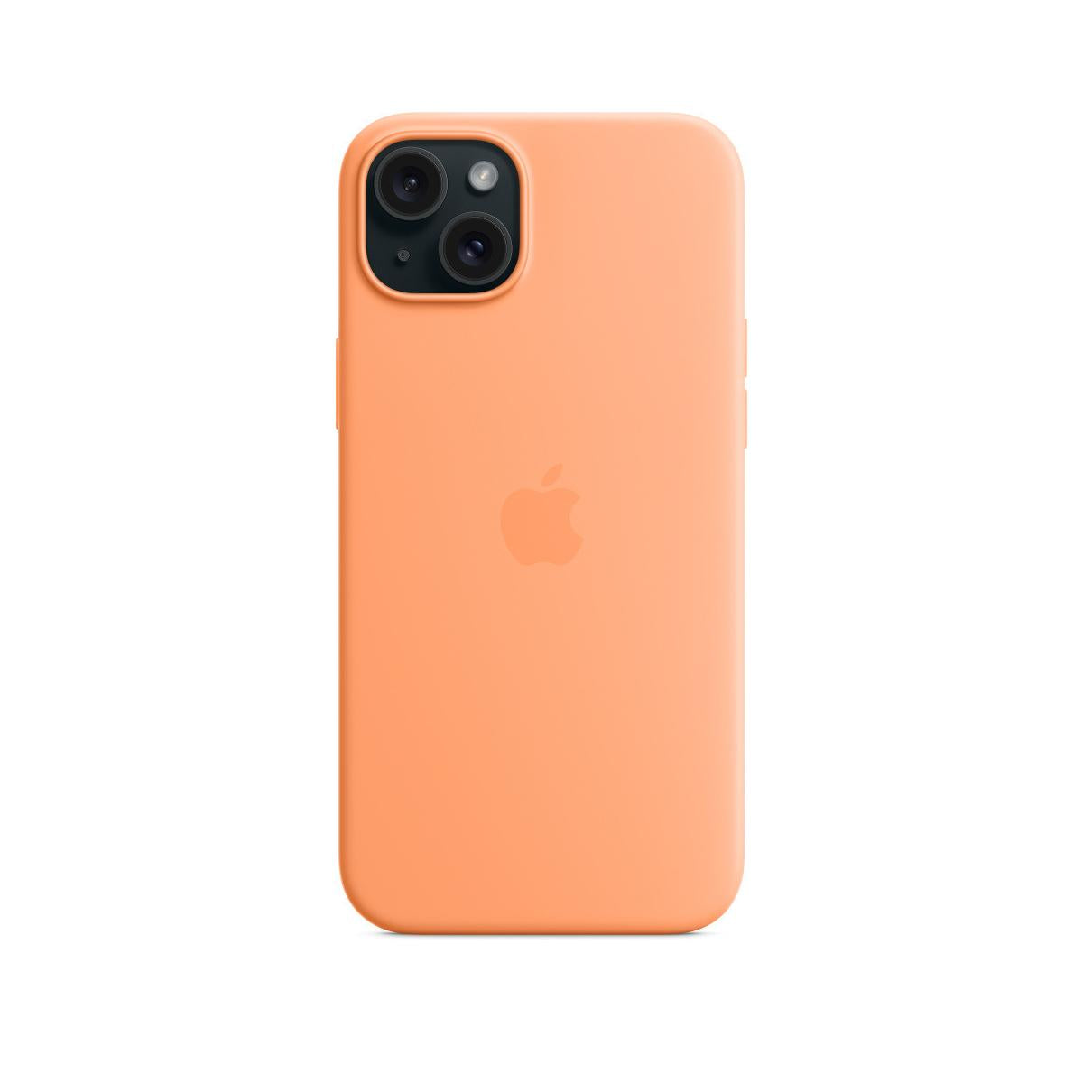 Apple Custodia Cover MagSafe in Silicone per Iphone 15 Plus A3094 Aranciata