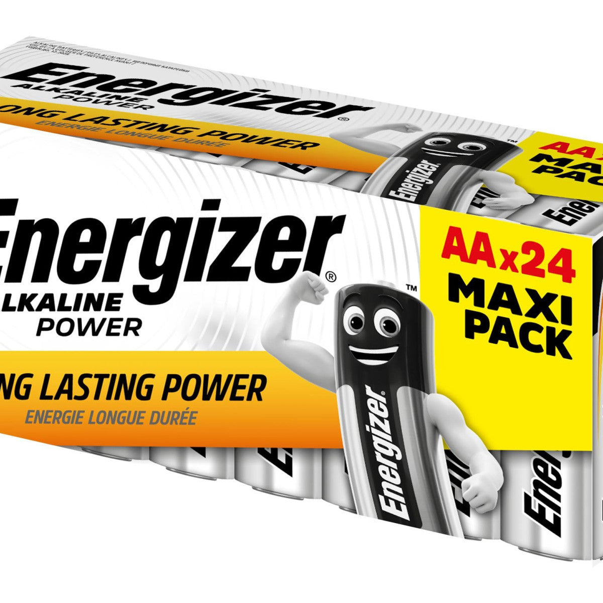 Energizer Batterie Alcaline Stilo AA LR06 1.5V - Confezione da 24