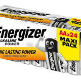 Energizer Batterie Alcaline Stilo AA LR06 1.5V - Confezione da 24