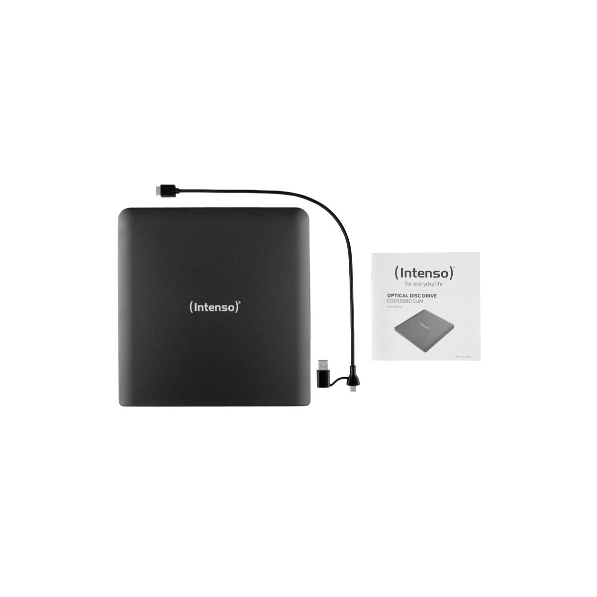 Intenso EOD 500BD Slim lettore di disco ottico Blu-Ray ROM Nero