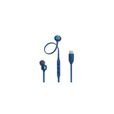 JBL Tune 310C USB Auricolare Cablato In-ear Musica e Chiamate USB tipo-C Blu