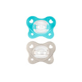 Chicco Succhietto PhysioForma Dual Soft 6-16M Azzurro Silicone 2 Pezzi