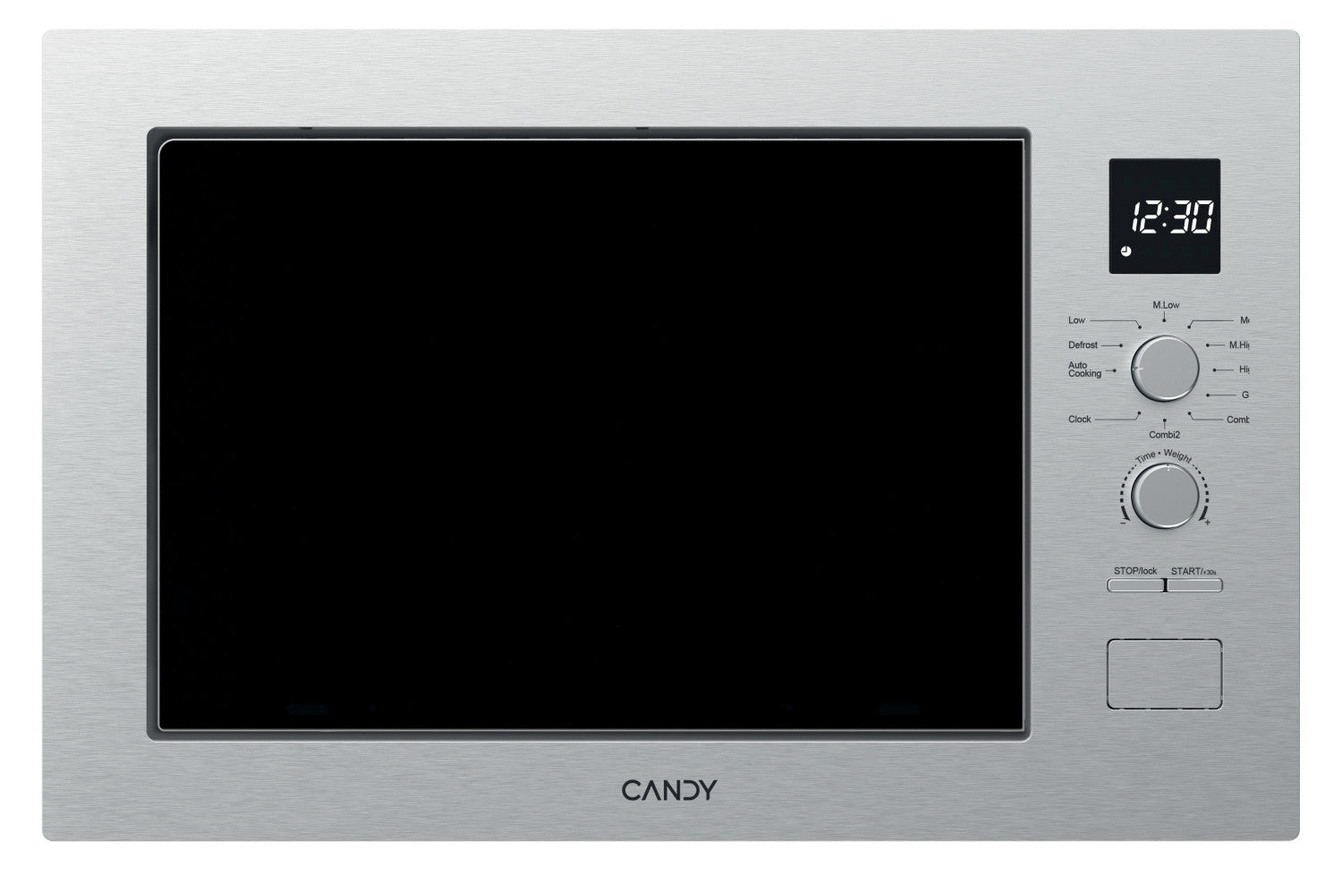 Candy CA38FL7NWXW forno Acciaio inox Microonde con grill Da incasso 25 L 850 W