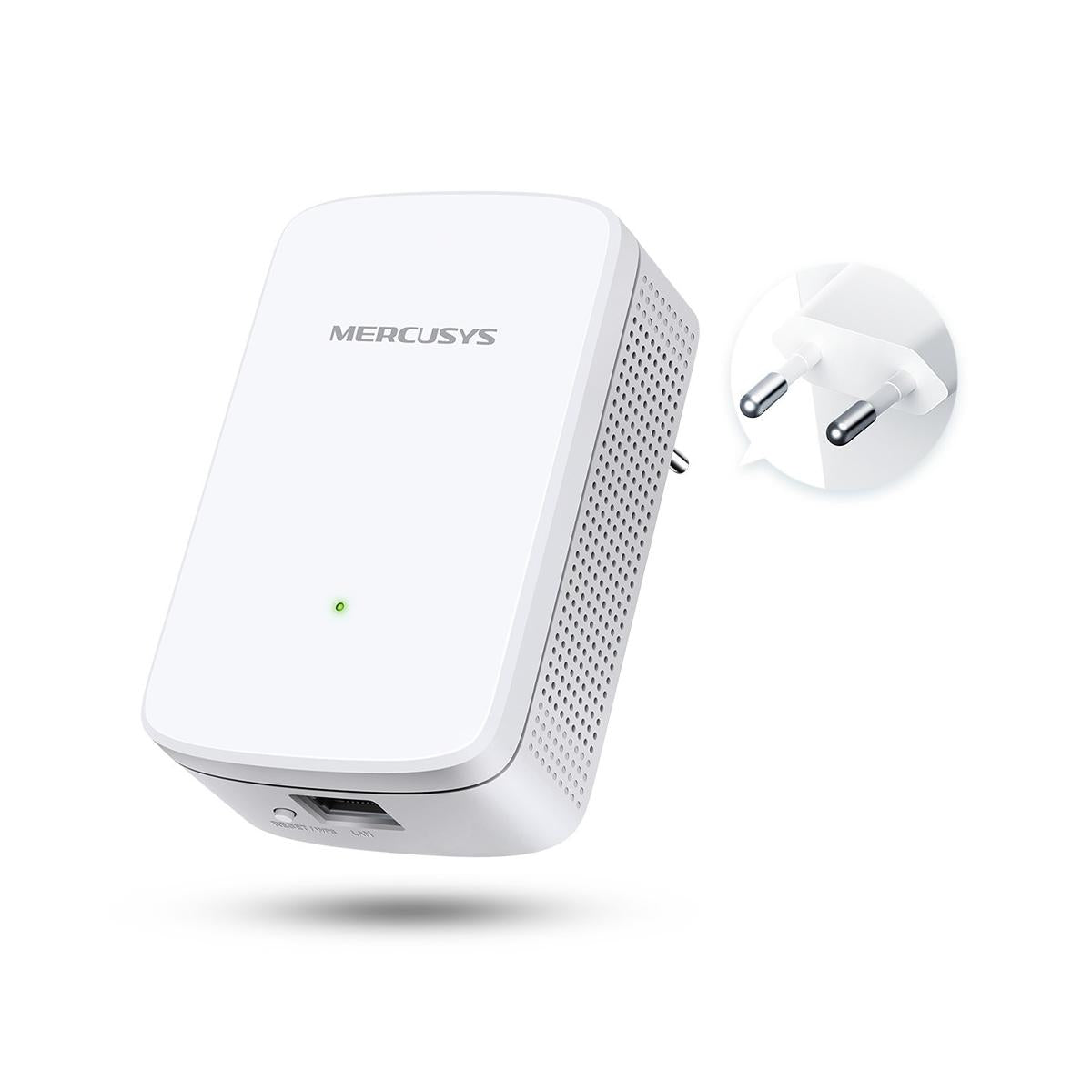 Mercusys ME10 moltiplicatore di rete Ripetitore di rete Bianco 10, 100 Mbit/s