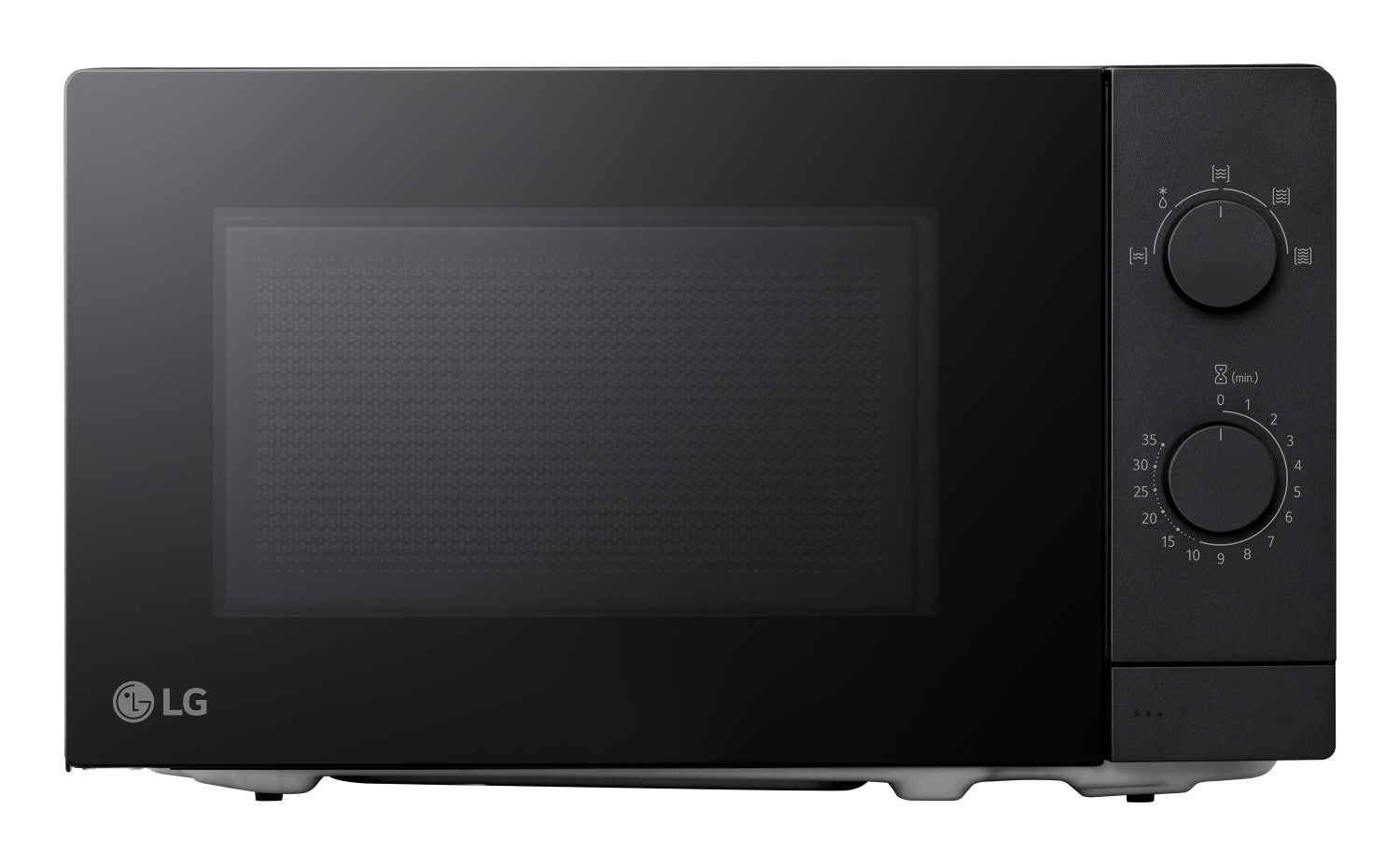 LG MS2082F forno a microonde Nero Solo microonde Superficie piana 20 L 700 W