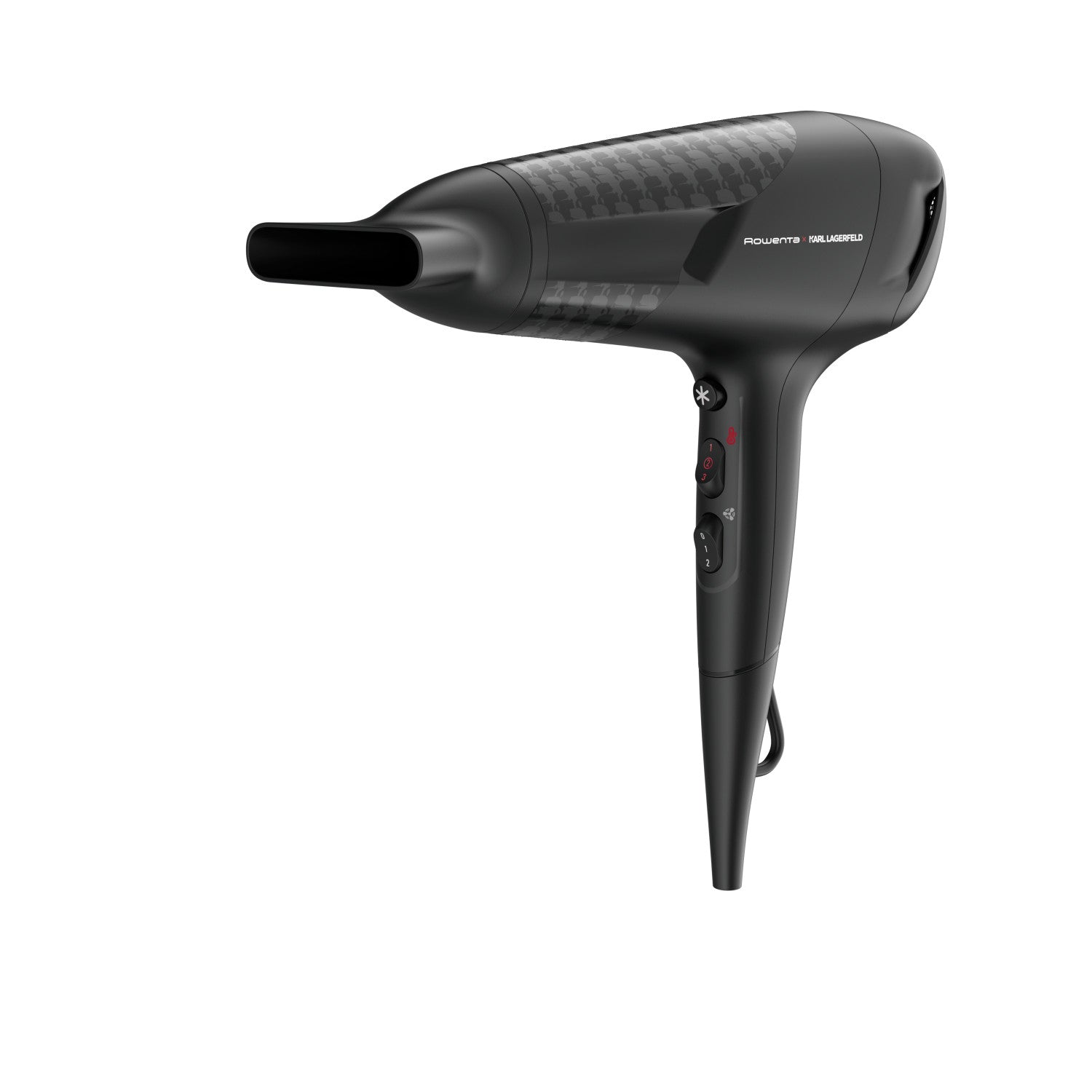 Rowenta X Karl Lagerfeld Studio Dry CV581LF0 Asciugacapelli Phon 2300 W Nero